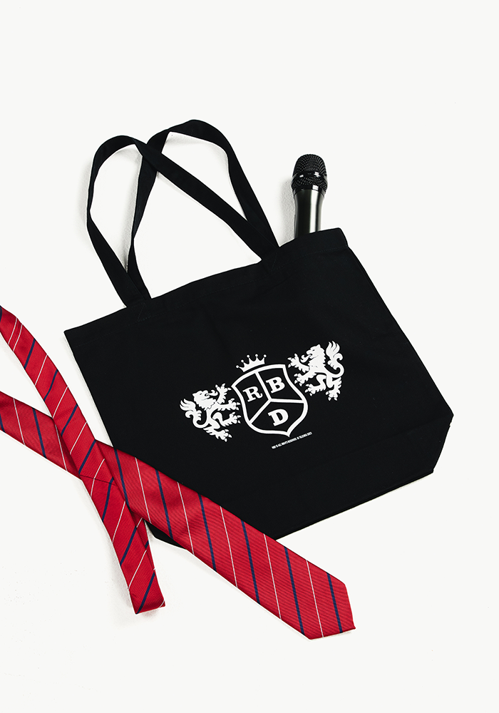 RBD Black Emblem Tote Bag Group