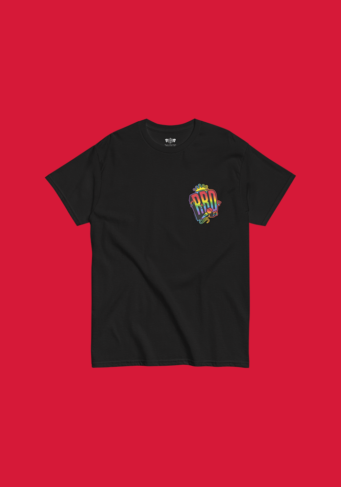 RBD Rainbow Black Tee