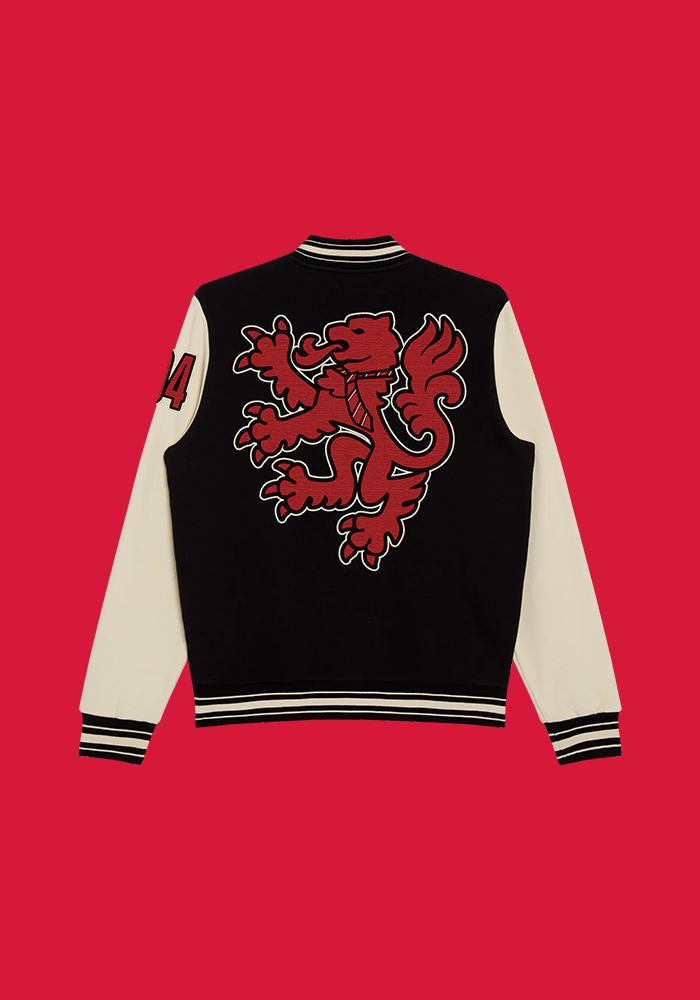 RBD Black Letterman Jacket