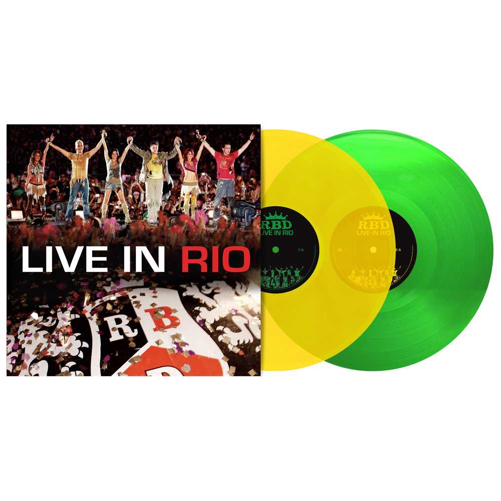 Live In Río 2LP Vinyl - 20th Anniversary Edition front