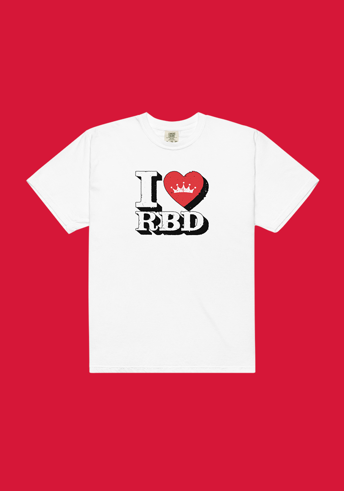 I Heart RBD Tee Front